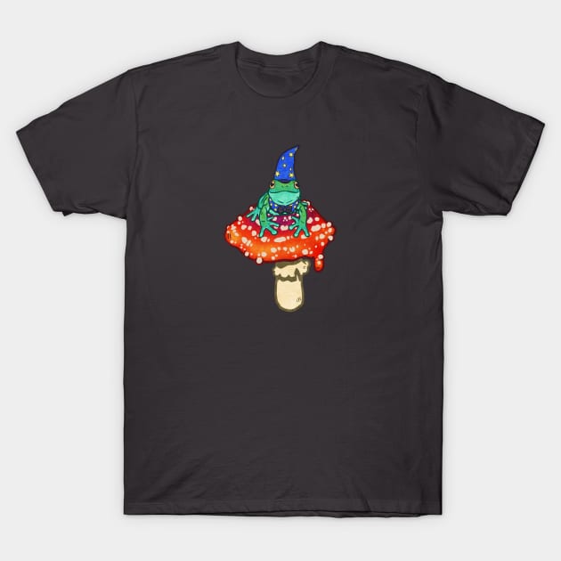 Yer a Wizard, Frog! T-Shirt by Jessuh